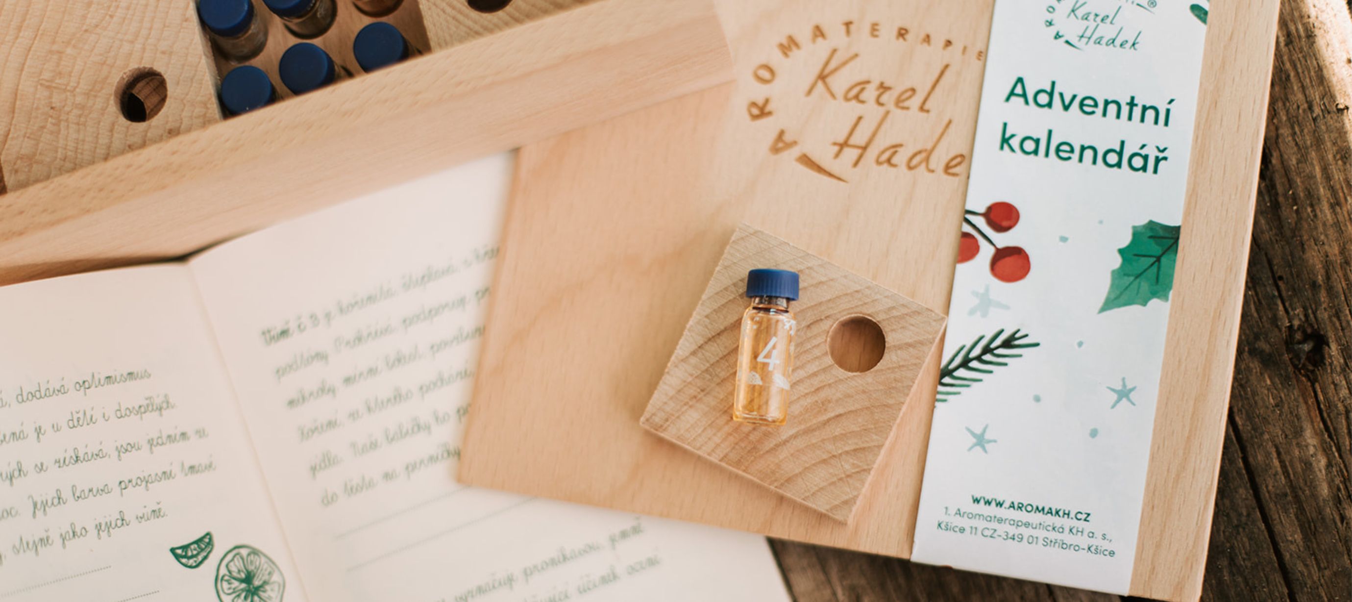Voňavý adventní kalendář od AKH cosmetics