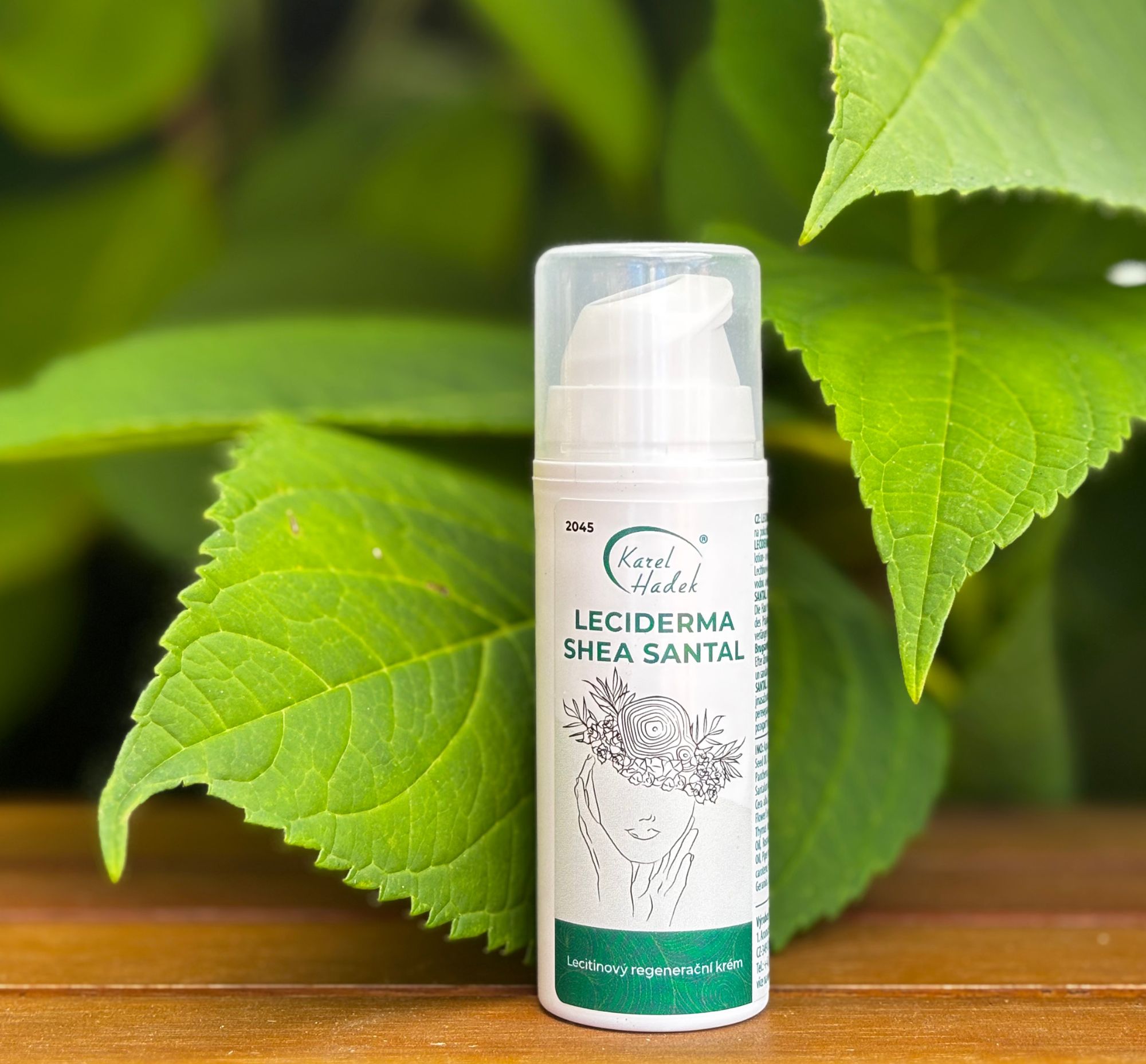 Lecitinový krém ana pleť Leciderma Shea Santal