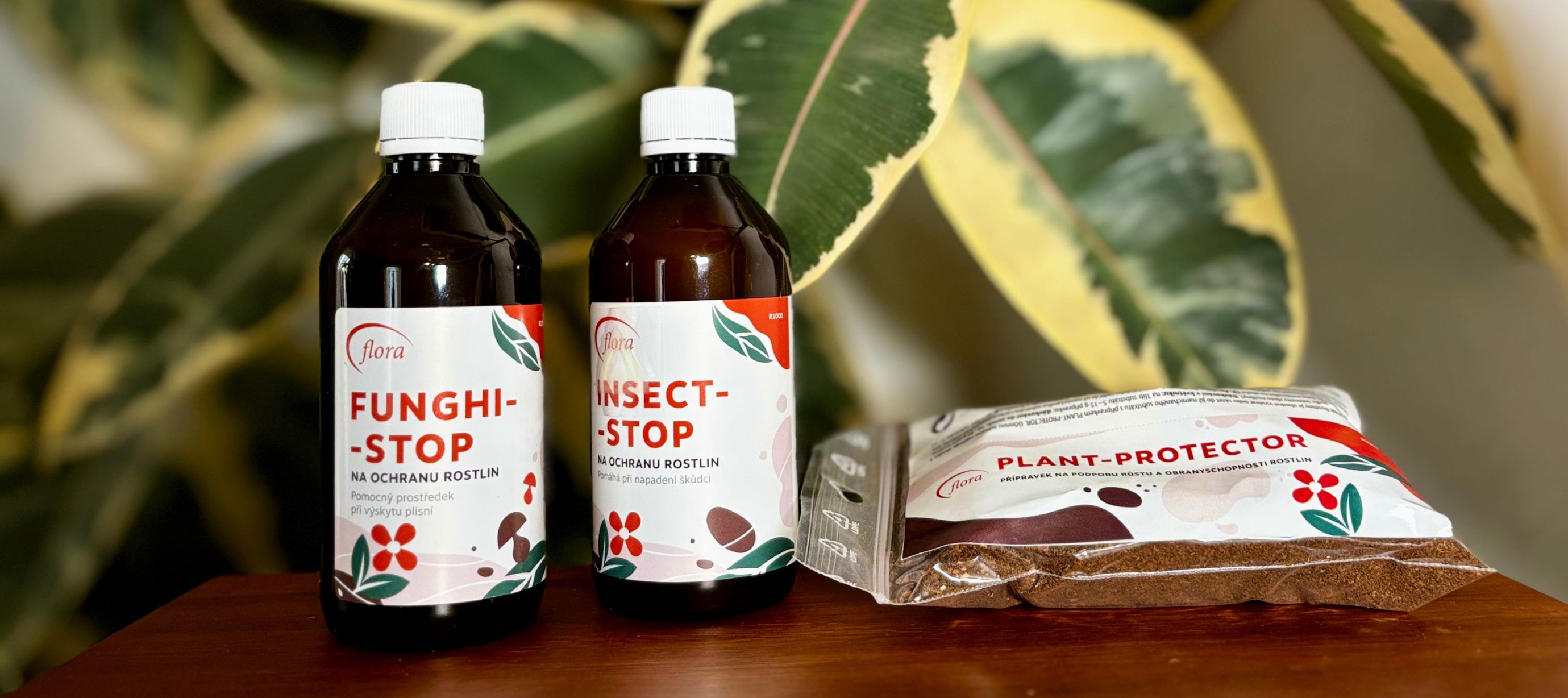 Přípravky Aromaflora na ochranu a podporu růstu rostlin