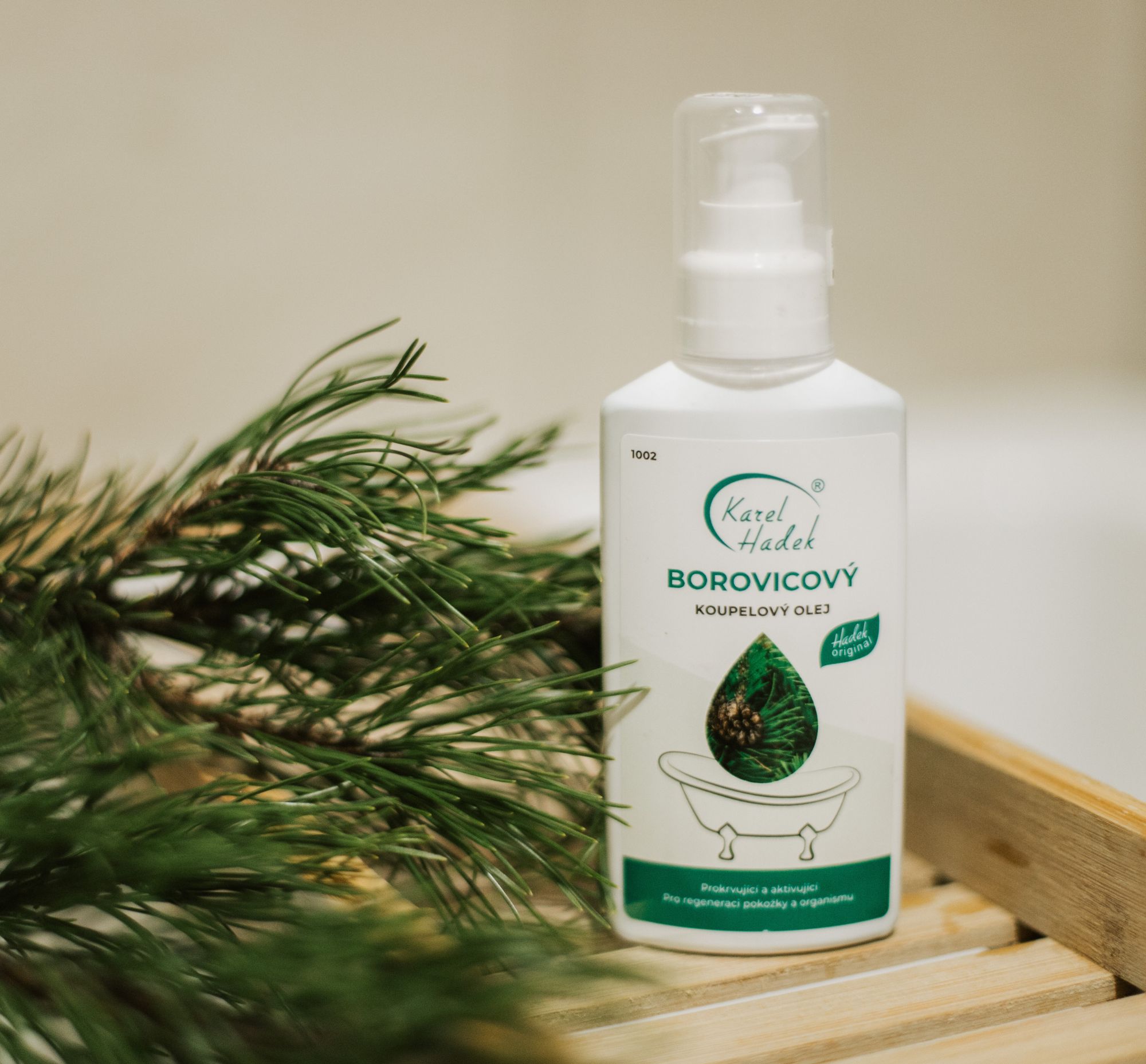 Borovicový koupelový olej AKH cosmetics