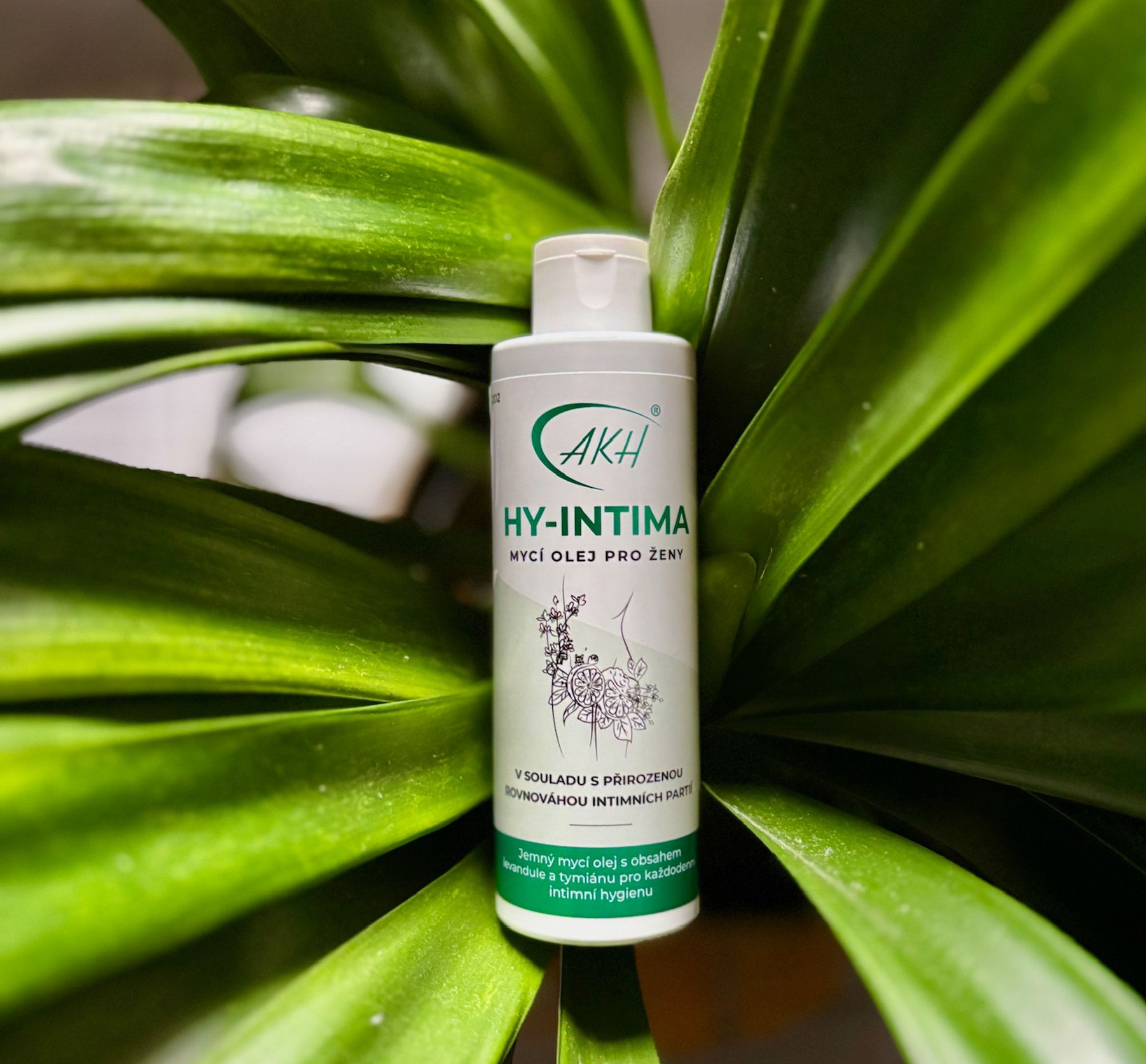 Intimní mycí olej pro ženy Hy-Intima od AKH cosmetics