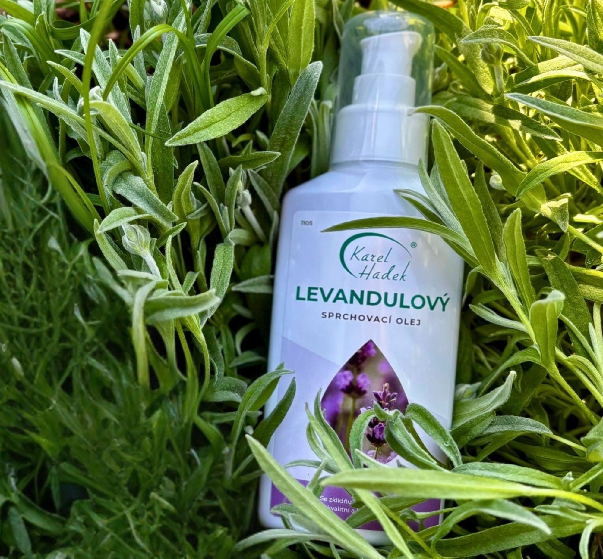 Levandulový sprchovací olej