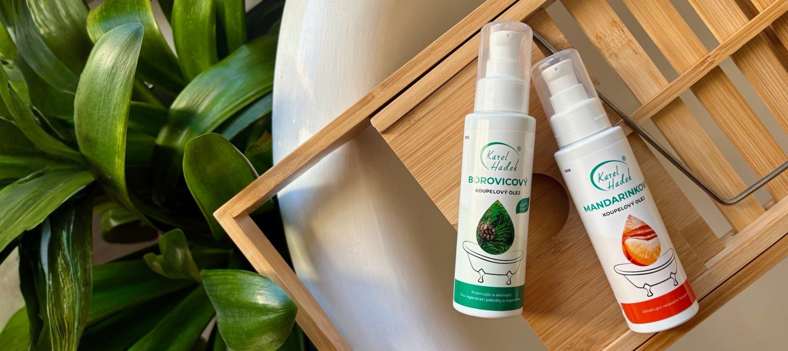 Koupelové oleje AKH na vaně