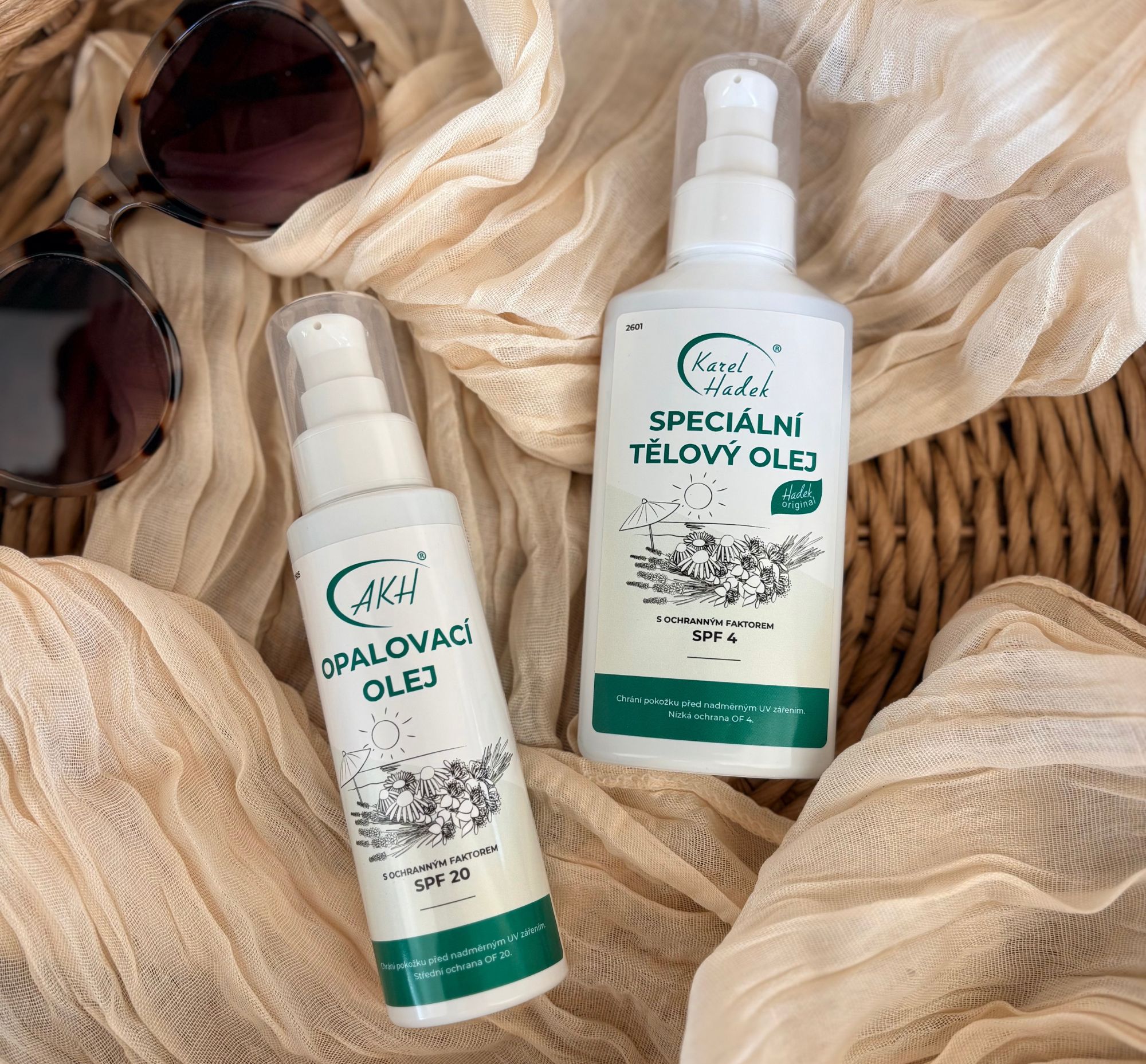 Opalovací oleje od AKH cosmetics