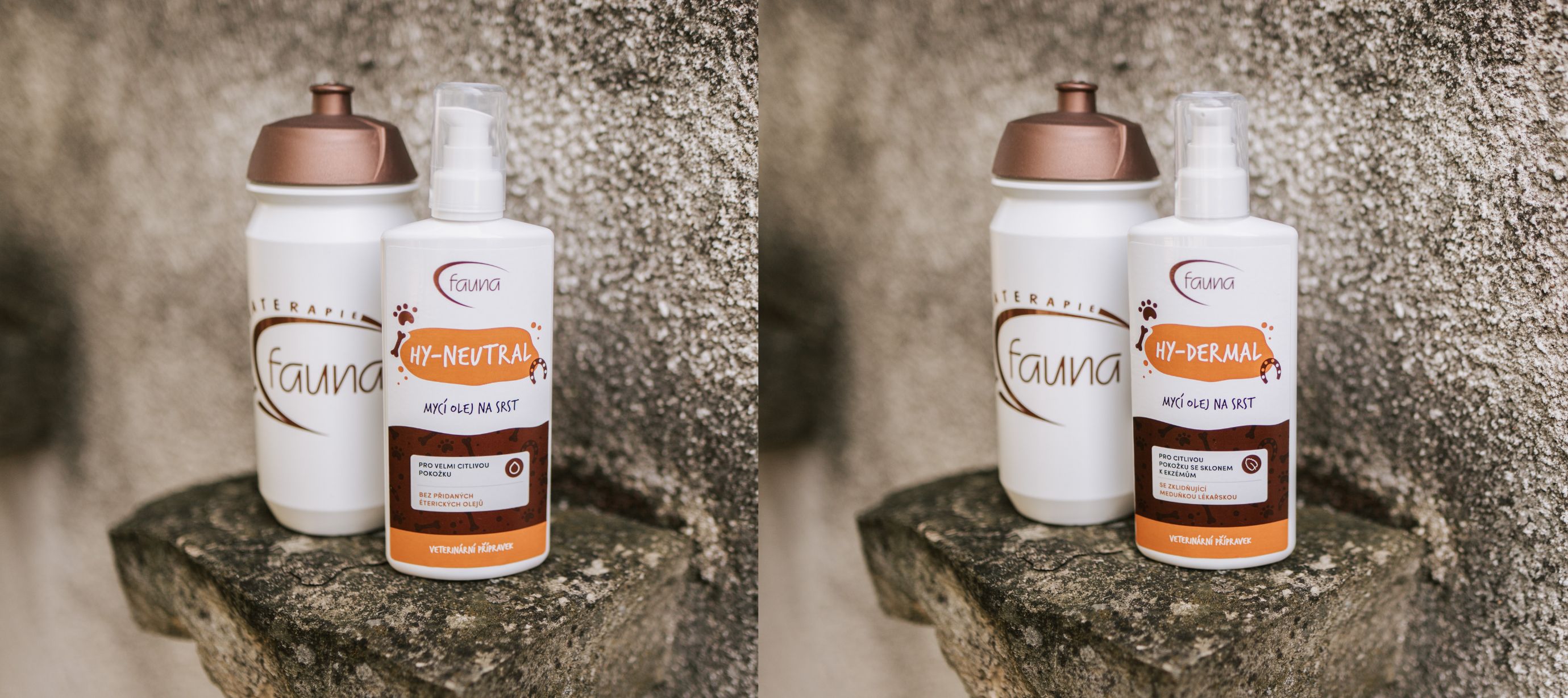 Mycí oleje pro zvířata od Aromafauna