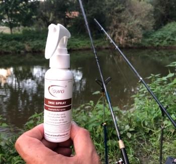 Produkt Aromafauna Insi spray v rukou rybáře