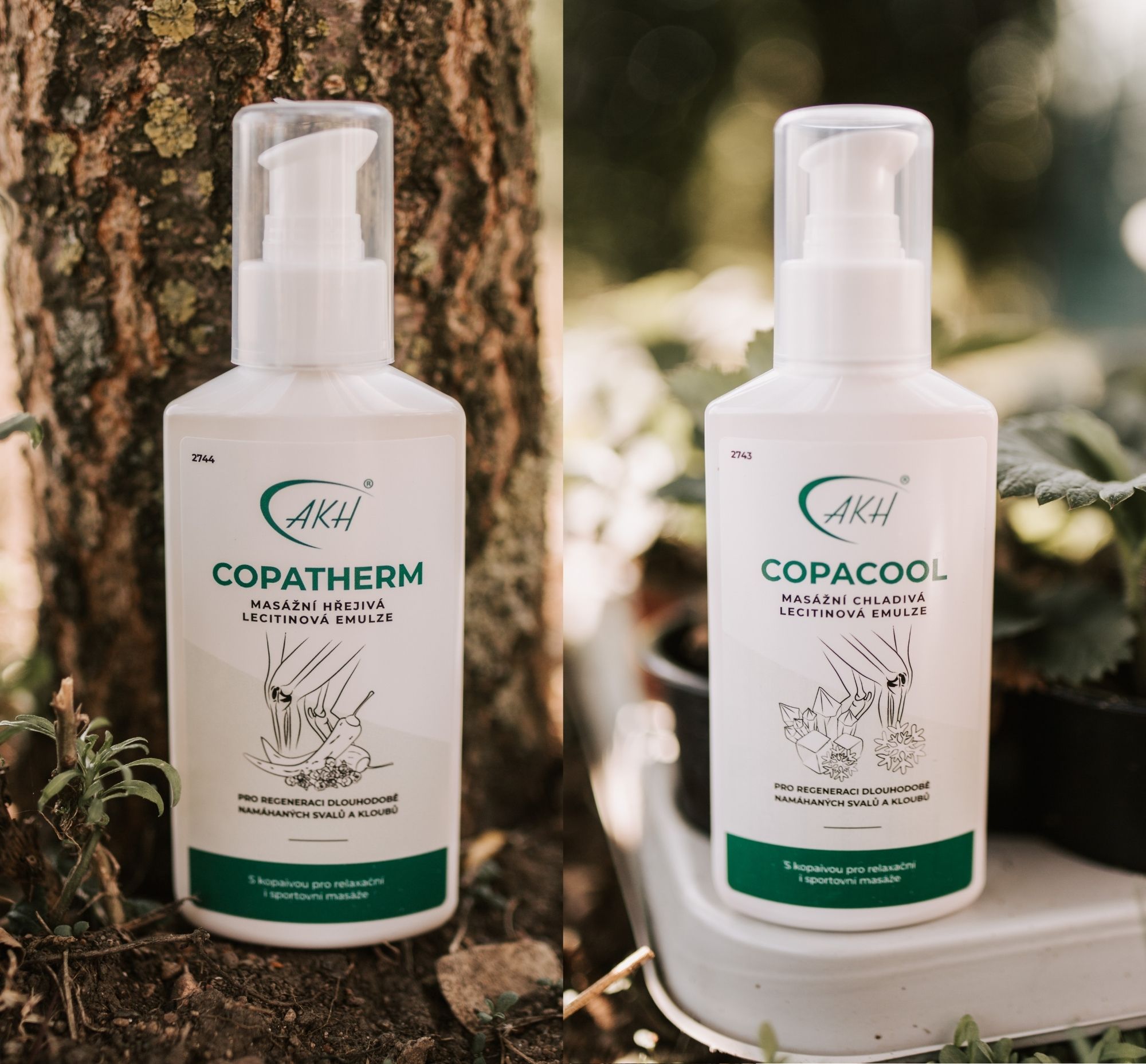 Přípravky Copacool a Copatherm