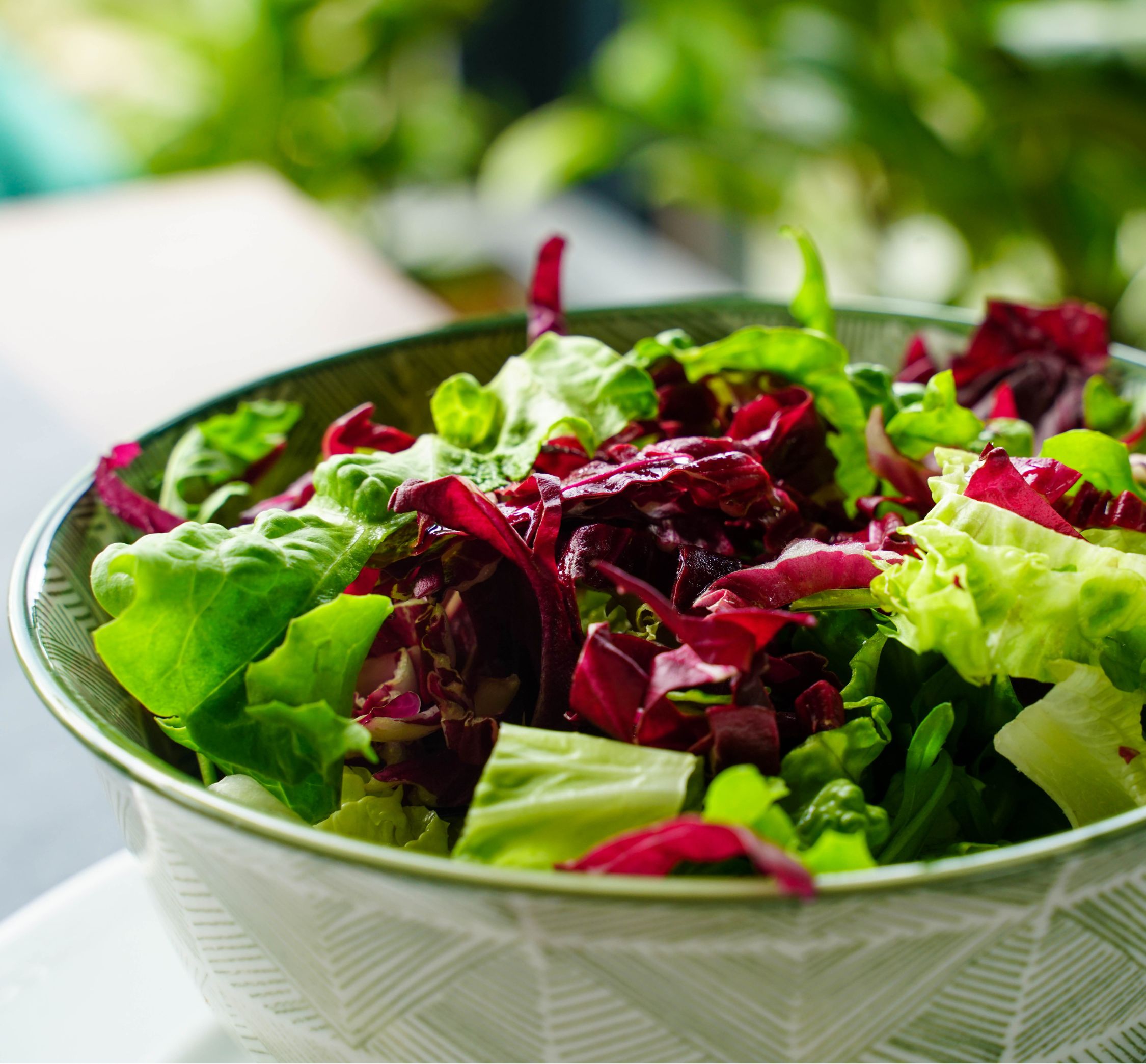 Zeleninový salát s rakytníkovým olejem