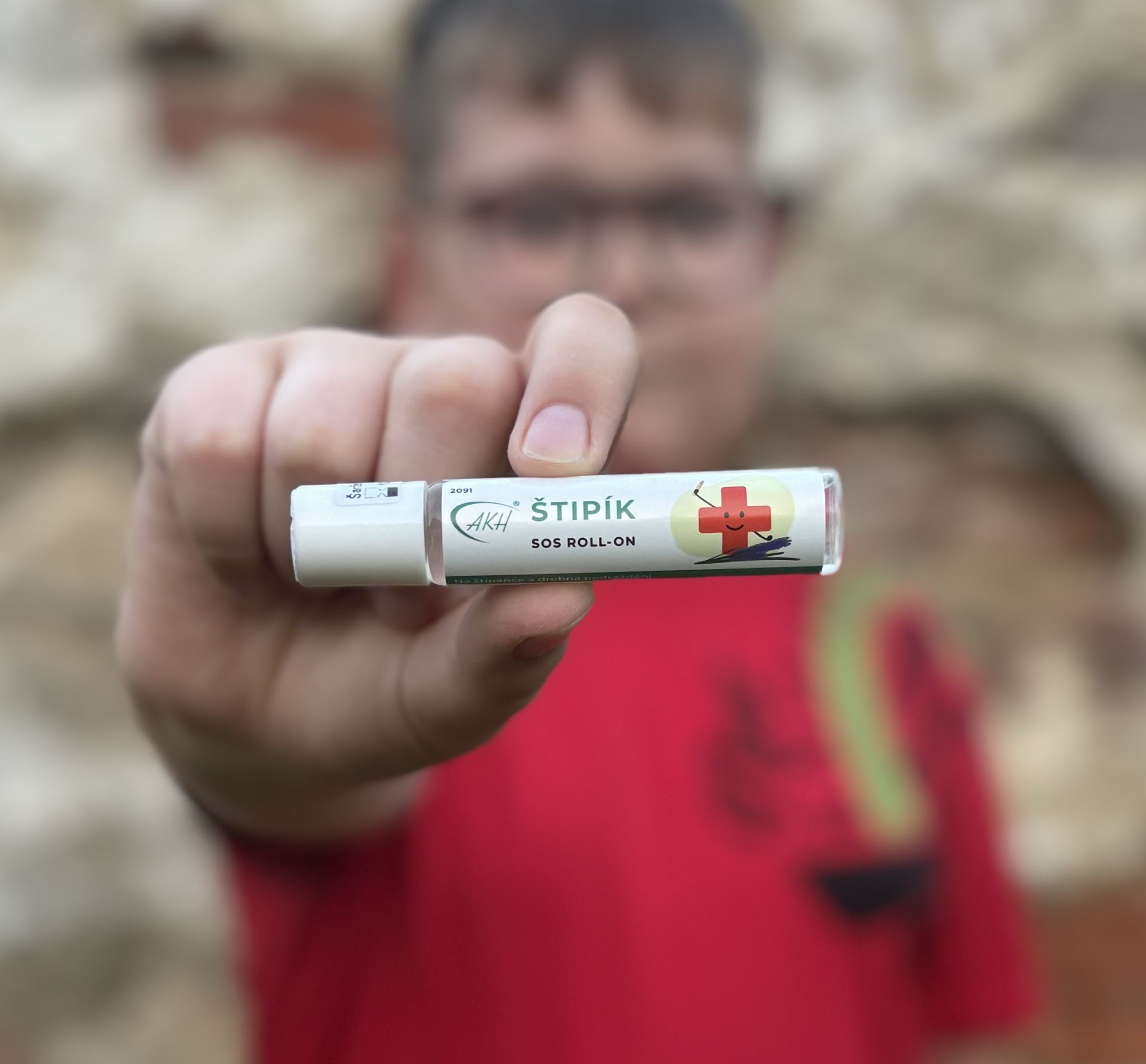 Přípravek na ošetření štípanců Štipík