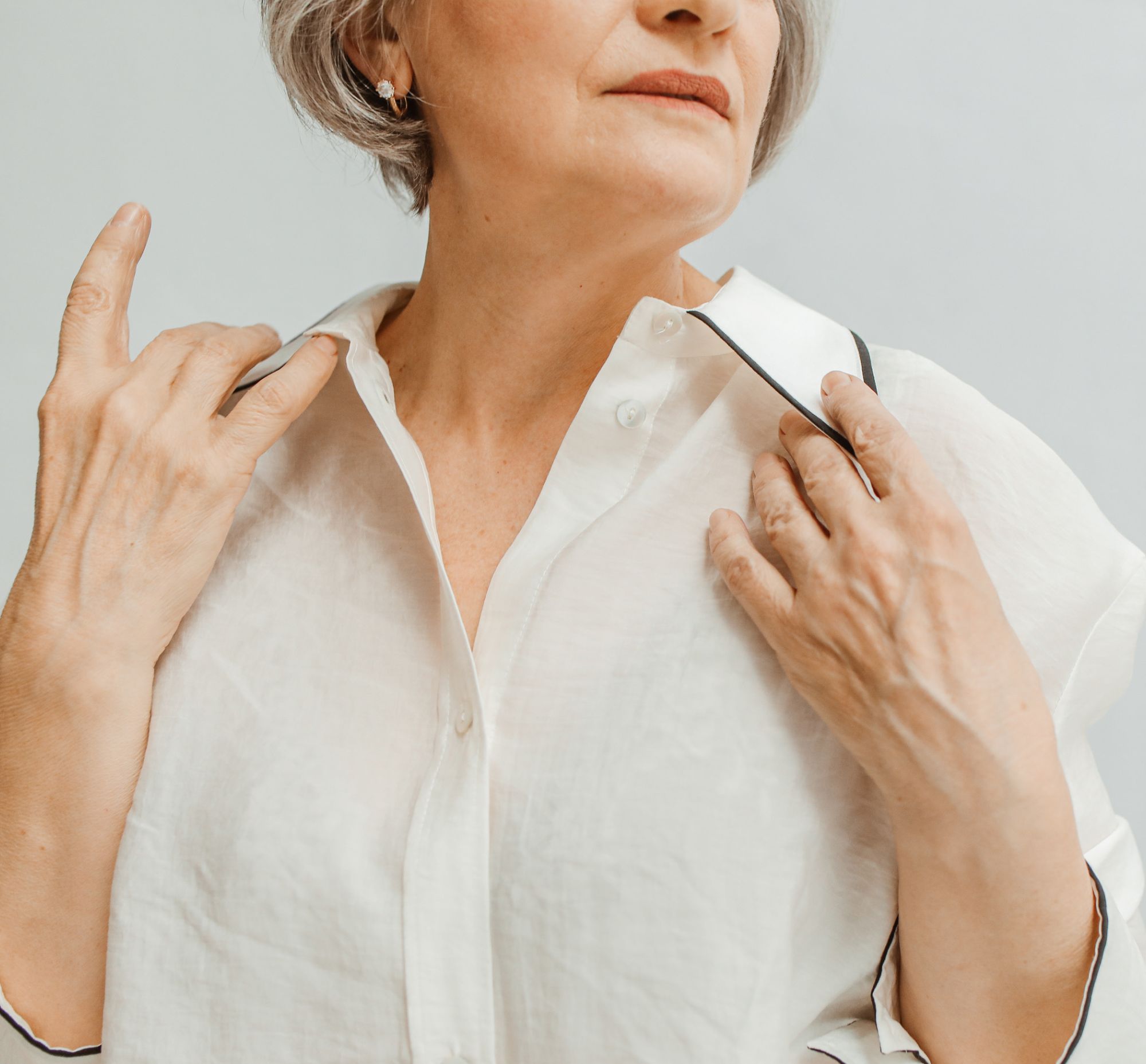 Žena ve věku 50 až 60 let.