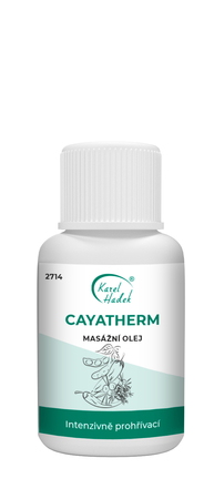 Masážní olej CAYATHERM