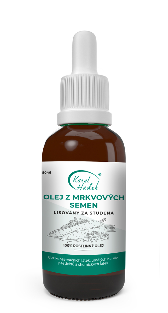 OLEJ Z MRKVOVÝCH SEMEN lisovaný za studena 30 ml