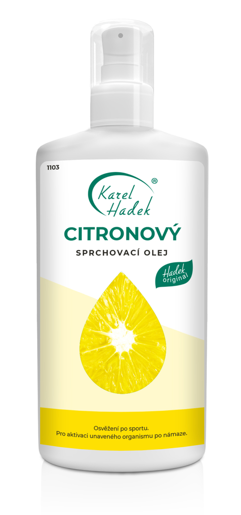 Sprchovací olej CITRONOVÝ - 200 ml