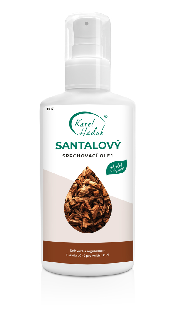 Sprchovací olej SANTALOVÝ - 100 ml