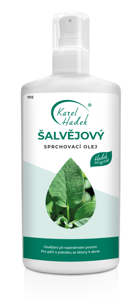 Sprchovací olej ŠALVĚJOVÝ - 200 ml