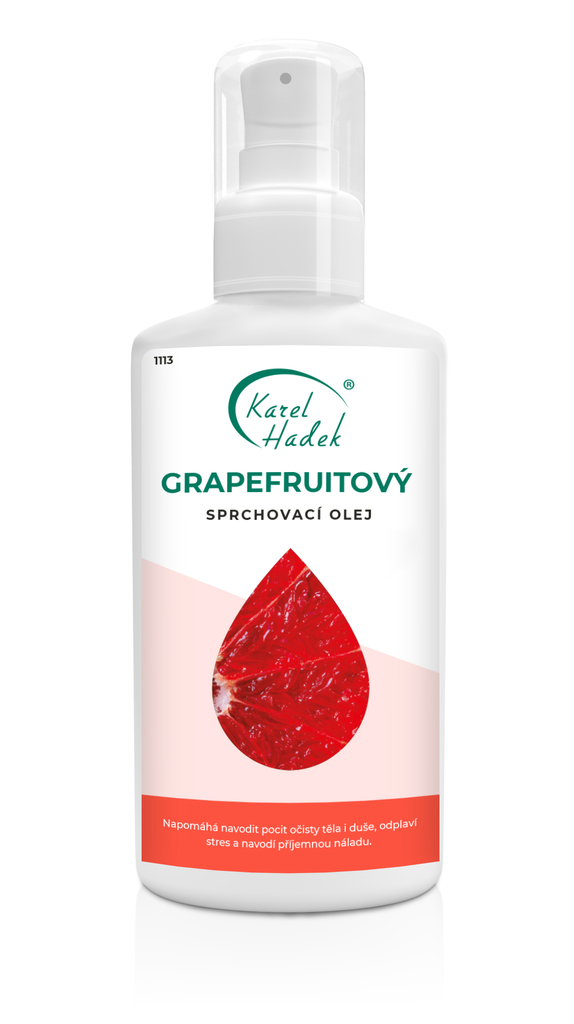 Sprchovací olej GRAPEFRUITOVÝ - 100 ml