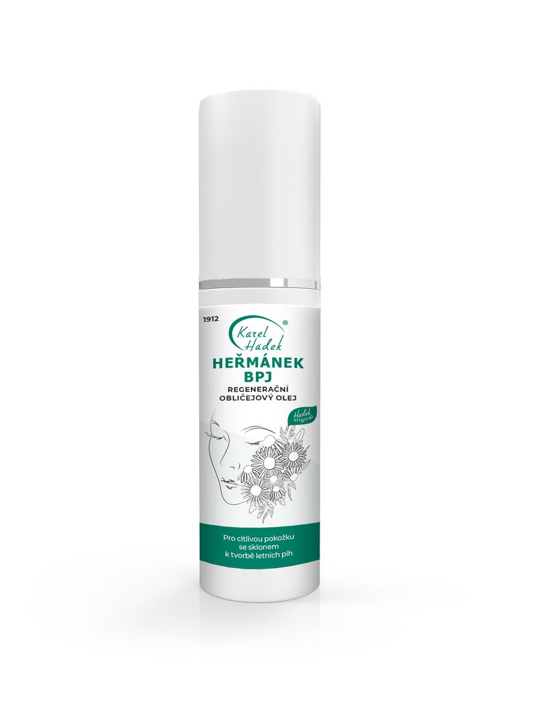 Regenerační obličejový olej HEŘMÁNKOVÝ BPJ - 30 ml