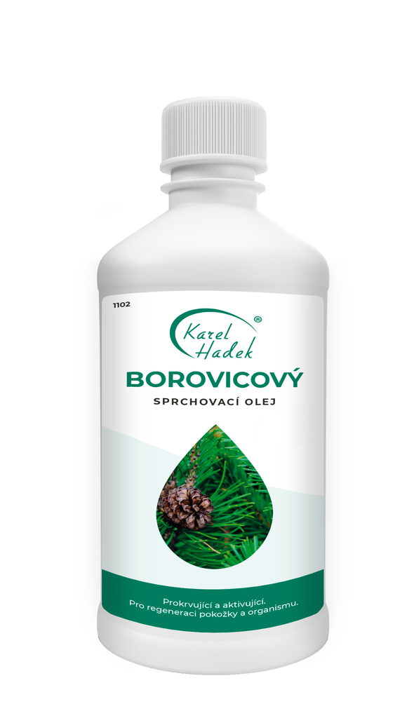 Sprchovací olej BOROVICOVÝ - 500 ml