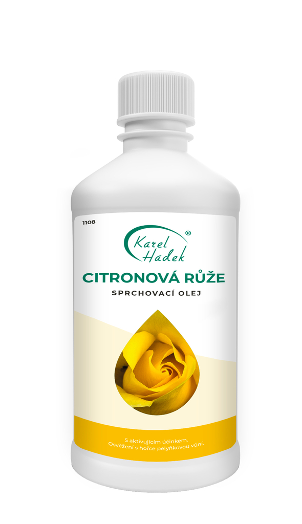 Sprchovací olej Z CITRONOVÉ RŮŽE - 500 ml
