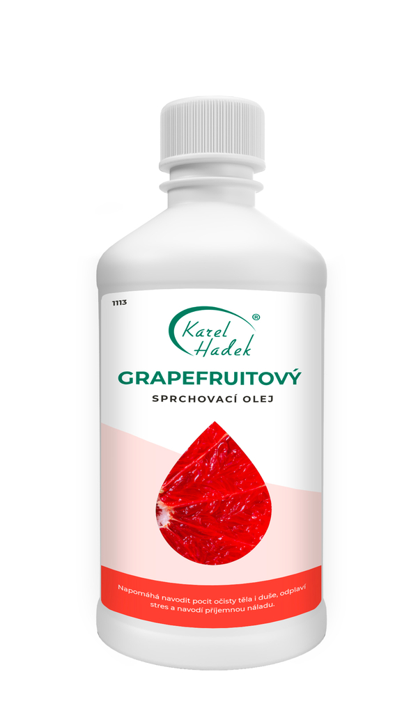 Sprchovací olej GRAPEFRUITOVÝ - 500 ml