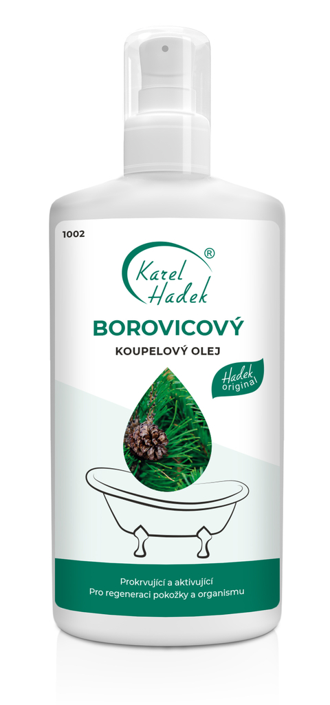 Koupelový olej Z BOROVICOVÉHO JEHLIČÍ - 200 ml