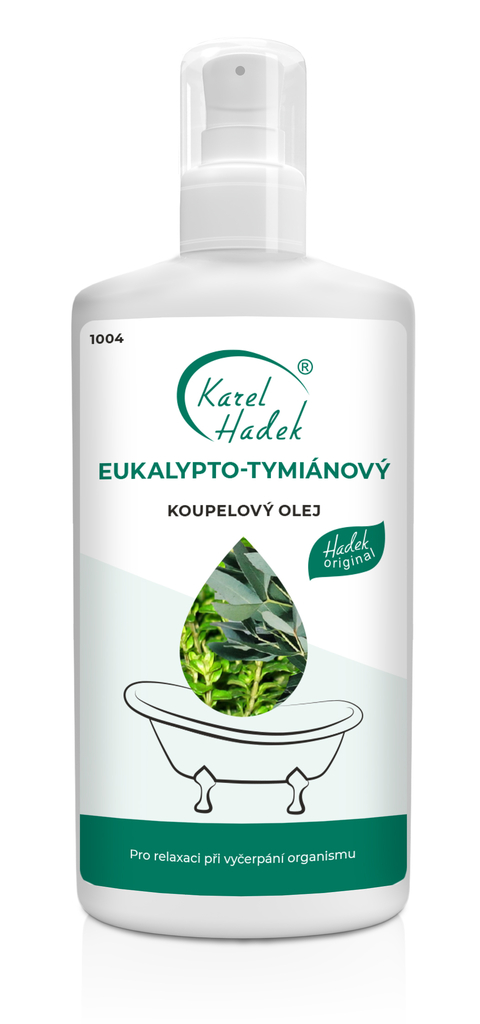 Koupelový olej EUKALYPTO-TYMIÁNOVÝ - 200 ml