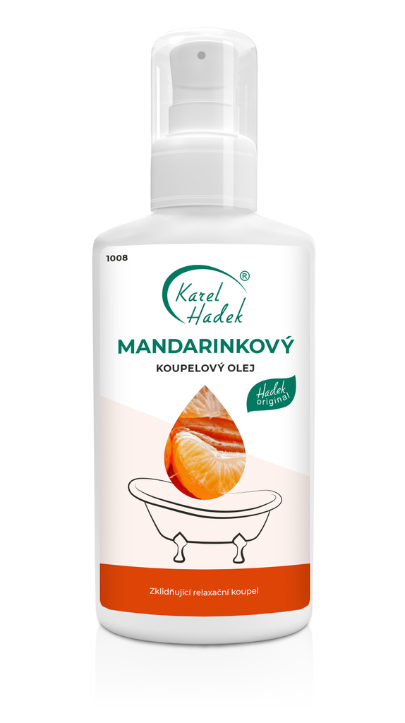 Koupelový olej MANDARINKOVÝ - 100 ml
