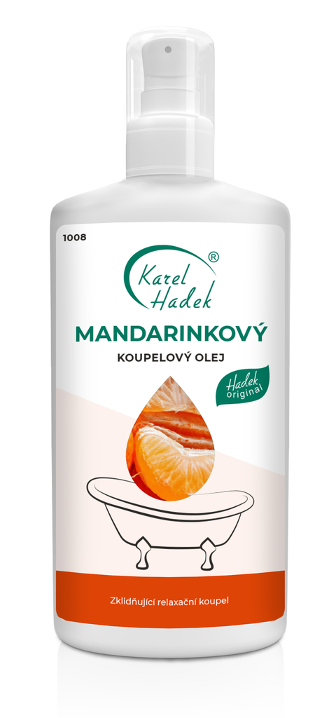 Koupelový olej MANDARINKOVÝ - 200 ml