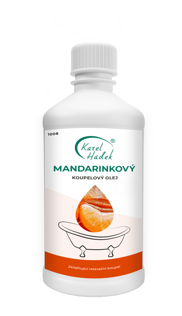 Koupelový olej MANDARINKOVÝ - 500 ml