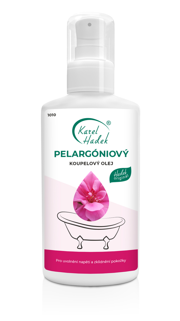 Koupelový olej PELARGÓNIOVÝ - 100 ml