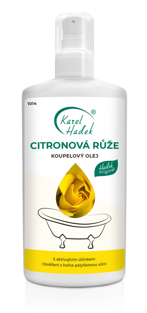 Koupelový olej Z CITRÓNOVÉ RŮŽE - 200 ml