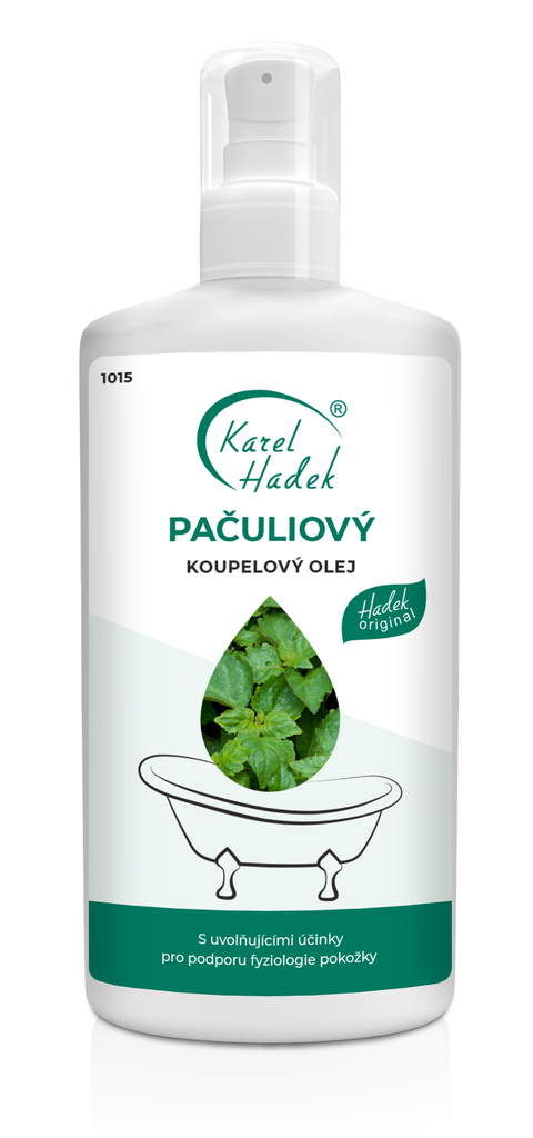 Koupelový olej PAČULIOVÝ - 200 ml