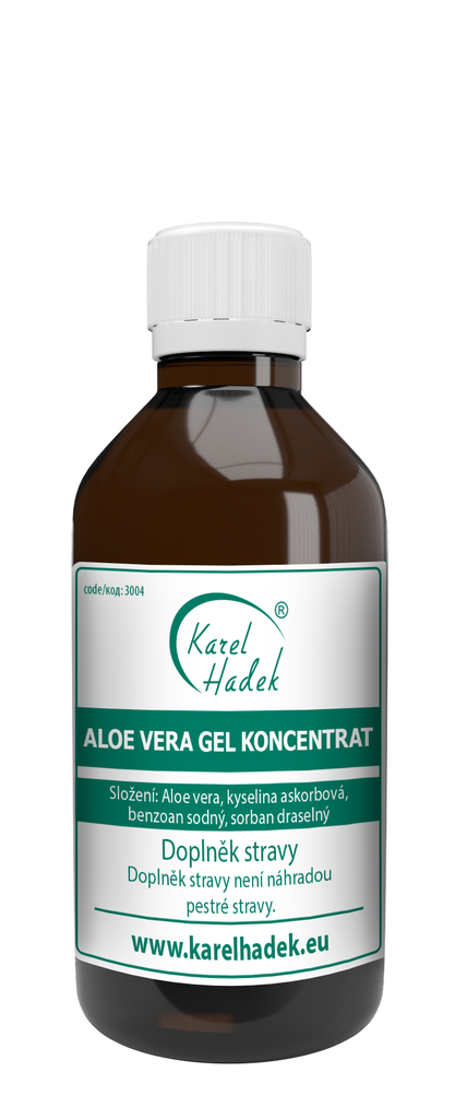 Rostlinná šťáva ALOE VERA GEL KONCENTRÁT - 115 ml