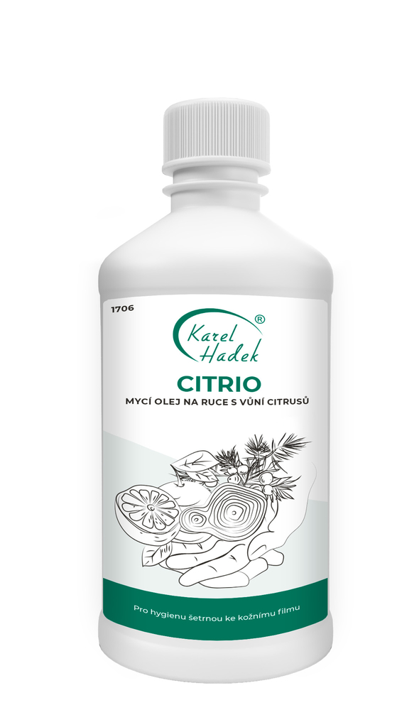 CITRIO mycí olej na ruce s vůní citrusů 500 ml