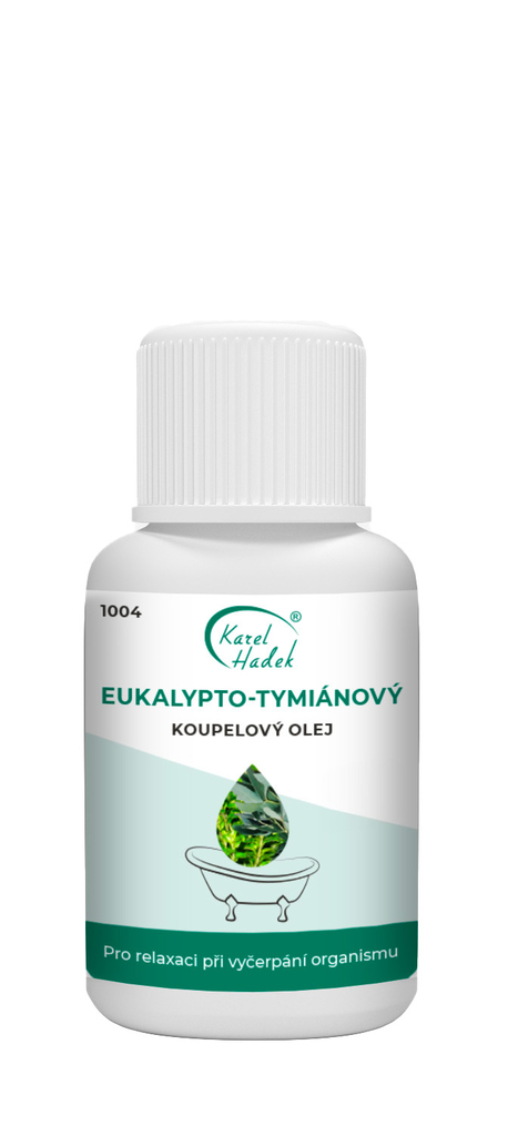 Koupelový olej EUKALYPTO-TYMIÁNOVÝ