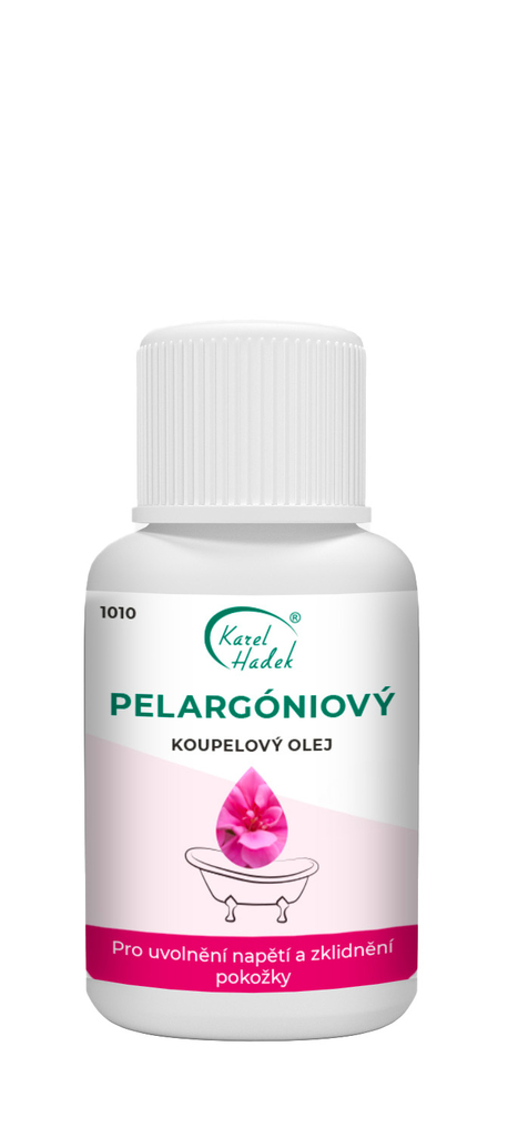 Koupelový olej PELARGÓNIOVÝ - 20 ml