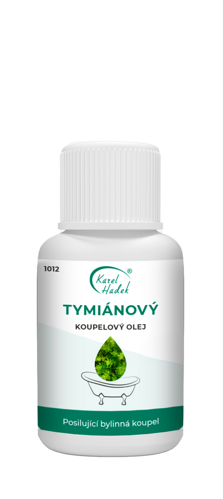 Koupelový olej TYMIÁNOVÝ - 20 ml
