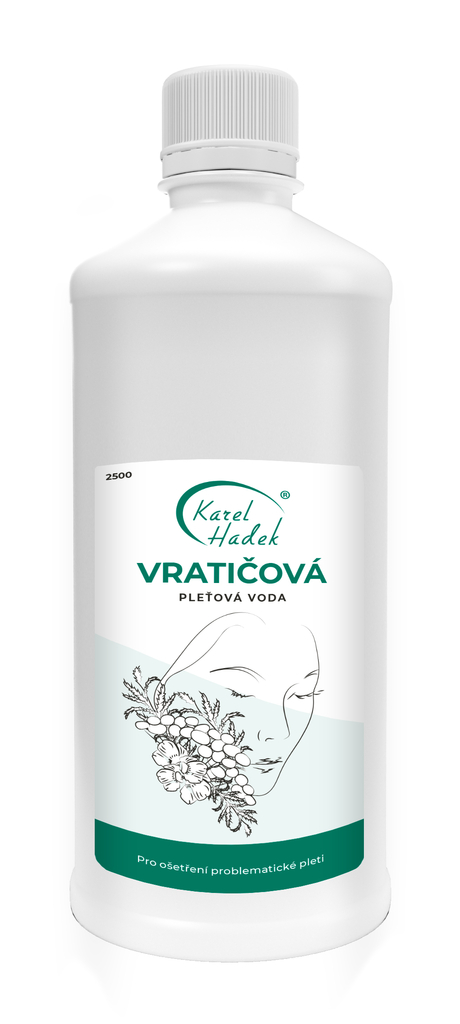 Pleťová voda VRATIČOVÁ - 1000 ml