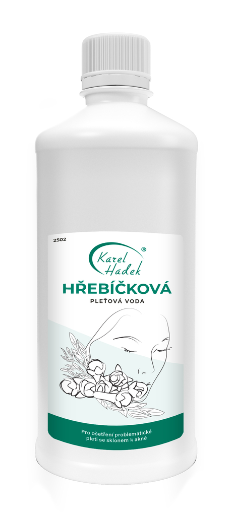 Pleťová voda HŘEBÍČKOVÁ - 1000 ml