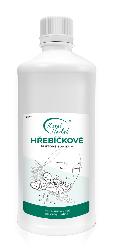 Pleťové tonikum HŘEBÍČKOVÉ - 1000 ml