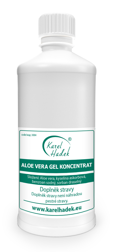 Rostlinná šťáva ALOE VERA GEL KONCENTRÁT - 1000 ml