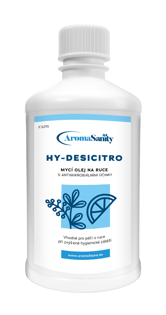Antimikrobiální mycí olej na ruce HY-DESISTRONG 500 ml