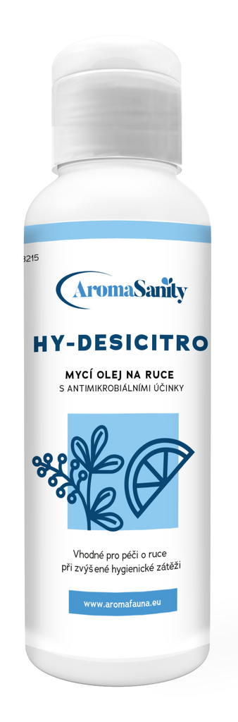 Antimikrobiální mycí olej na ruce HY-DESICITRO 100 ml
