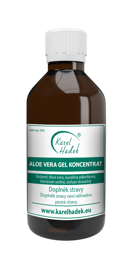 Rostlinná šťáva ALOE VERA GEL KONCENTRÁT - 215 ml
