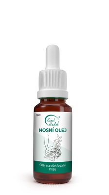 Bylinný NOSNÍ OLEJ pro volné dýchání - 10 ml