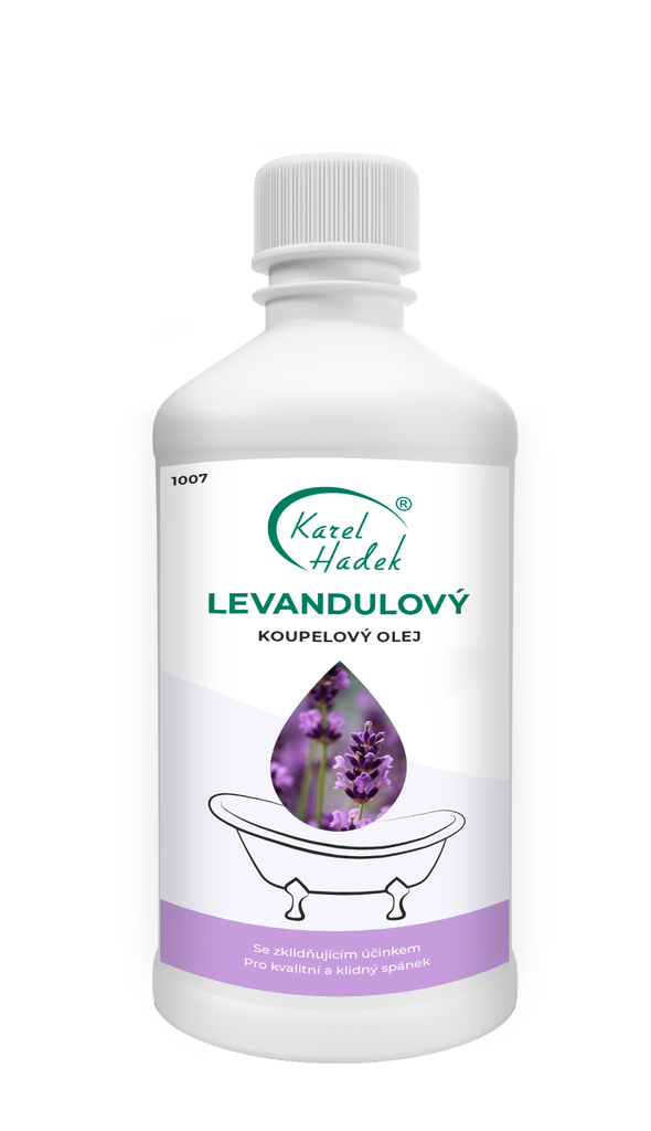 Koupelový olej LEVANDULOVÝ - 500 ml