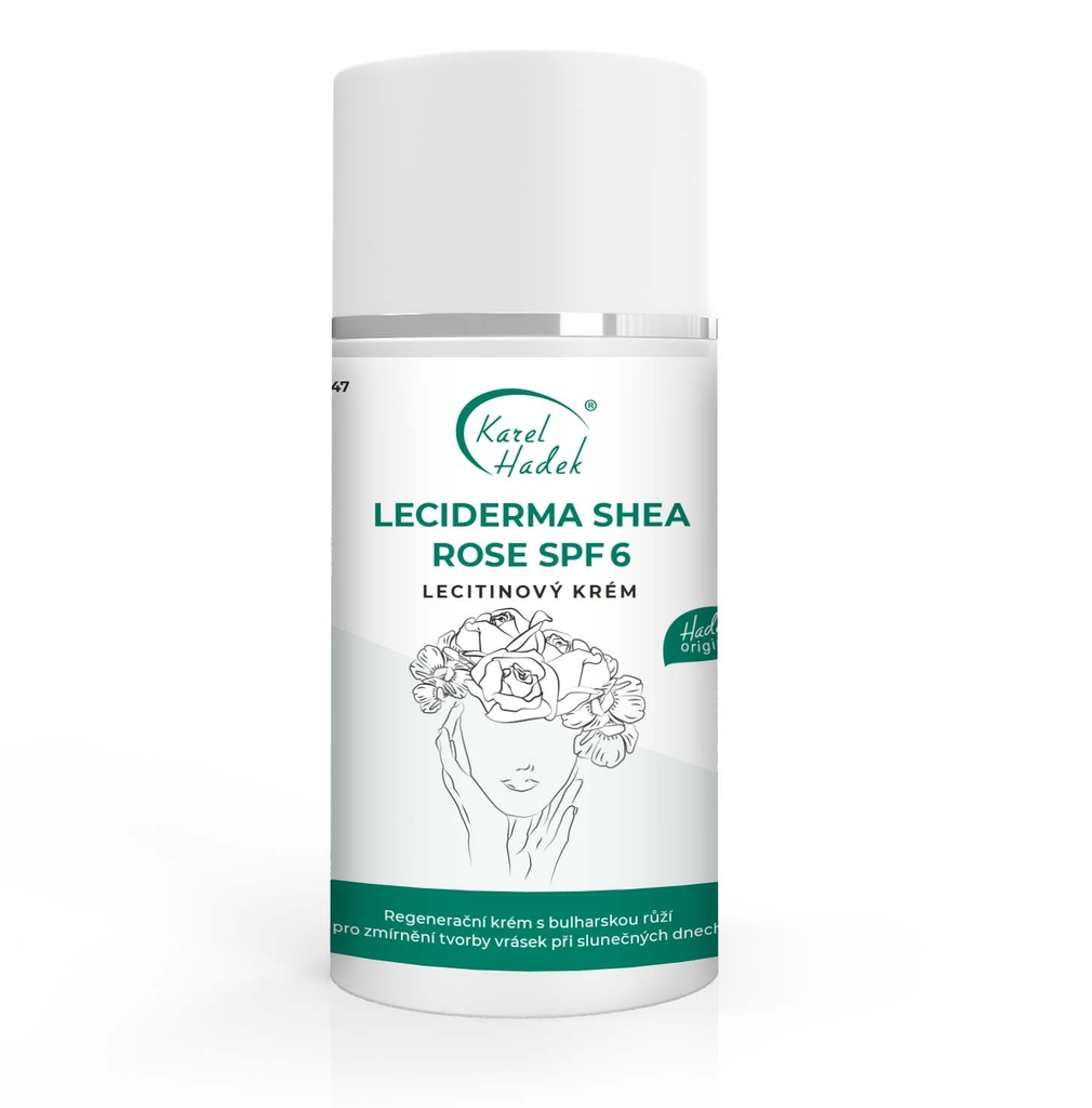 Anti-age krém LECIDERMA SHEA ROSE SPF 6 -100 ml