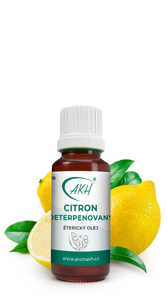 Esenciální olej CITRON deterpenovaný - 10 ml