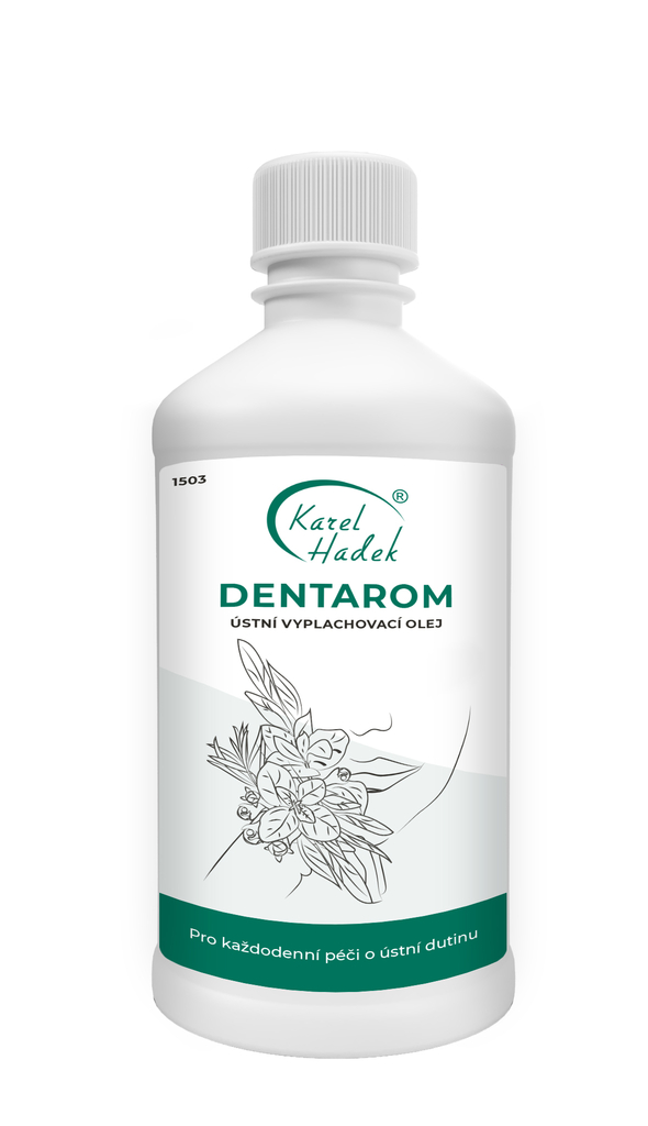 Ústní vyplachovací olej DENTAROM - 500 ml