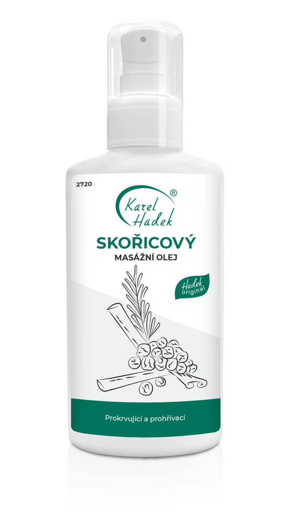 Masážní olej SKOŘICOVÝ - 100 ml